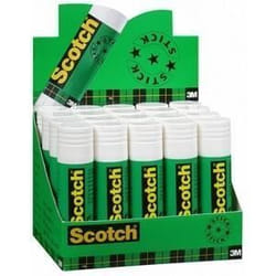 3m scotch bâton de colle standard 8 g présentoir