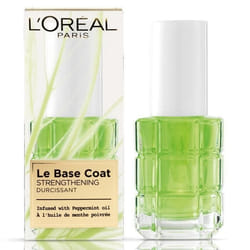 Base Coat Durcissant - Soin des Ongles à LHuile de Menthe Poivrée de LOréal Paris