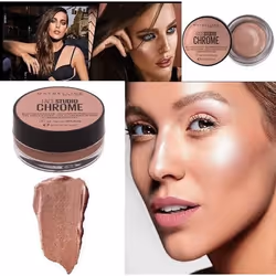 Enlumineur Gel - Maybelline - FACE STUDIO CHROME - 30 Metallic Bronze - Effet Métallique - 95ml