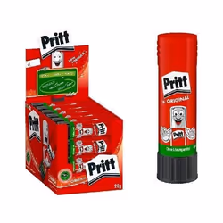 Pritt 900042, Bâton de colle, 22 g, Carton, Tissu, Papier, 20 °C, 1 pièce(s), 38 g