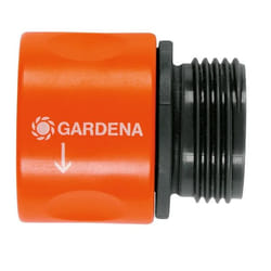 Gardena 917-50 Connecteur de tuyau Noir, Orange 1 pièce(s)