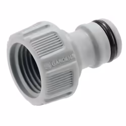 Gardena 18220-50, Connecteur de robinet, 1/2", Gris
