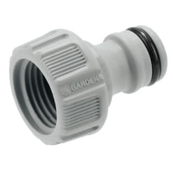 Gardena 18220-50 raccord des tuyaux d'eau Connecteur de robinet Gris 1 pièce(s)