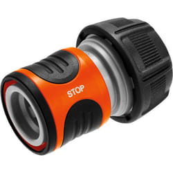 Gardena 18213-50 raccord des tuyaux d'eau Connecteur de tuyau Plastique Noir, Gris, Orange 1 pièce(s)