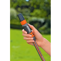 Gardena 18213-50 raccord des tuyaux d'eau Connecteur de tuyau Plastique Noir, Gris, Orange 1 pièce(s)