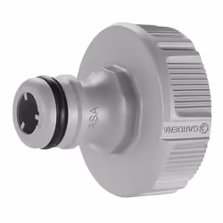 Gardena 18222-50, Connecteur de robinet, Mâle, Gris