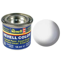 Revell Email Color 05 White Mat 14ml pièce pour modèle à l'échelle et accessoires
