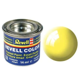 Revell Email Color 12 Yellow Gloss 14ml pièce pour modèle à l'échelle et accessoires