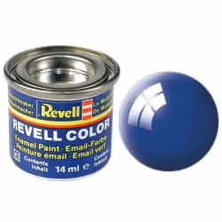 Revell Email Color 52 Blue Gloss 14ml, Scale Model Engineering Objects