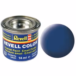 Revell Email Color 56 Blue Mat 14ml, Scale Model Engineering Objects