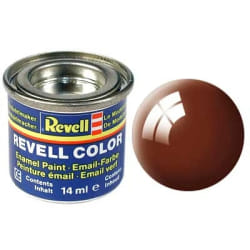 Revell Email Color 80 Mud Brown Gloss pièce pour modèle à l'échelle et accessoires