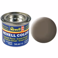 Revell Email Color 86 Olive Brown Mat, Scale Model Engineering Objects