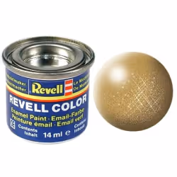 Revell Email Color 94 Gold Metallic, Scale Model Engineering Objects