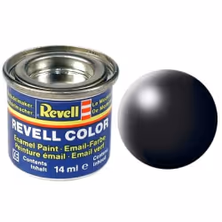Revell Email Color 302 Black Silk 14ml, Scale Model Engineering Objects