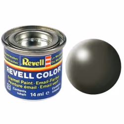 Revell Email Color 361 Olive Green Silk, Scale Model Engineering Objects