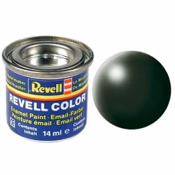 Revell Email Color 363 Dark Green Silk, Scale Model Engineering Objects