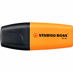 STABILO BOSS MINI, 1 pièce(s), Orange, Pointe biseautée, Orange, Plastique, 2 mm