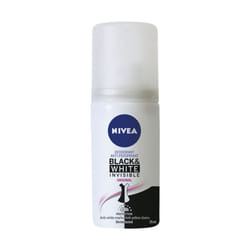 NIVEA Black & White Invisible Spray Mini Femmes Déodorant spray 35ml