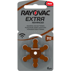 Rayovac V312 pile domestique Batterie à usage unique 312 Zinc-Air