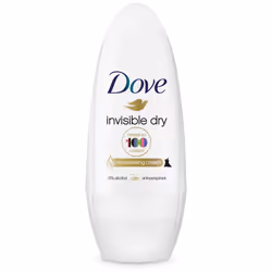 Dove Déodorant anti-transpirant Invisible Dry Bille 50 ml, Femmes, Anti-transpirant, Déodorant roll-on, Tube, 50 ml, 48 h