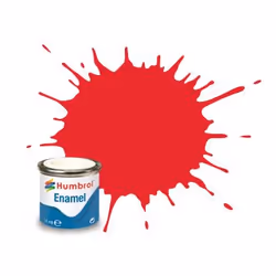 Humbrol Enamel, Rouge, Peinture émaillée, Liquide, 14 ml, 1 pièce(s)