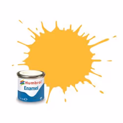 Humbrol Enamel, Jaune, Peinture émaillée, Liquide, 14 ml, 1 pièce(s)