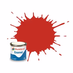 Humbrol Enamel, Rouge, Peinture émaillée, Liquide, 14 ml, 1 pièce(s)