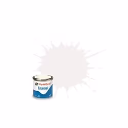 Humbrol AA1434, Blanc, Peinture émaillée, Liquide, 14 ml, 1 pièce(s)