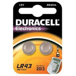 Duracell LR43 Batterie à usage unique SR43 Alcaline