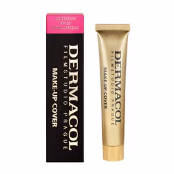Dermacol Make-up Cover, Tube, Crème, Tous types de peau, Beige, Mat, 30 ml