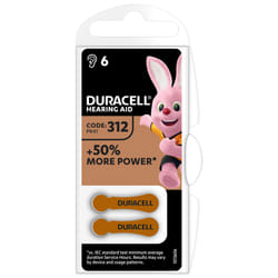 Duracell Piles auditives 312
