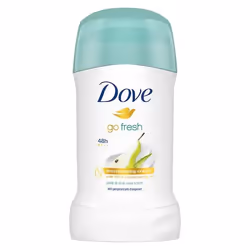 Dove GO FRESH Pera &amp; Aloe Vera, Femmes, Déodorant, Déodorant stick, Tube, 40 ml, 48 h