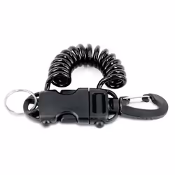 DRAGONNE Standard MOUSQUETON AVEC RESSORT INOX 40 mm