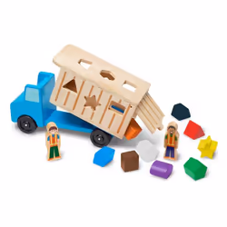 Melissa & Doug Dump Truck, 2 an(s), Bois, Multicolore