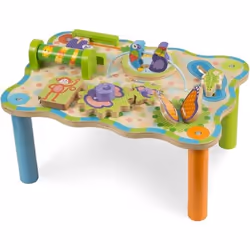 Table dActivités de la Jungle - MELISSA & DOUG - Jouet interactif pour enfants - Extérieur
