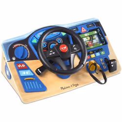 Melissa & Doug tableau de bord interactif Vroom & Zoom bois junior
