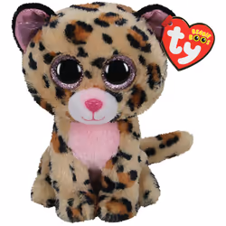 Livvie, Léopard en peluche