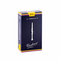 Vandoren CR1035, Roseau limé, Clarinette en sib, 10 pièce(s), Boîte