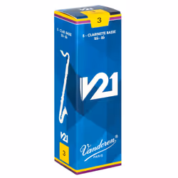 Vandoren CR823, Clarinette basse, 5 pièce(s), Boîte