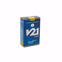 Vandoren SR8025, Roseau non planté, Saxophone soprano, 10 pièce(s), Boîte