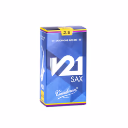 Vandoren SR8125, Roseau non planté, Saxophone alto, 10 pièce(s), Boîte
