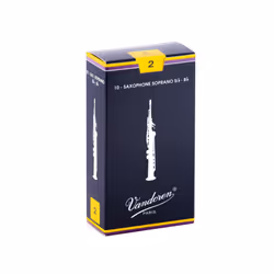 Vandoren SR202, Roseau limé, Saxophone soprano, 10 pièce(s)