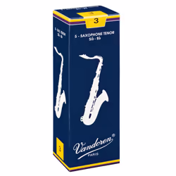 Vandoren SR223, Roseau limé, Saxophone tenor, 5 pièce(s), Boîte