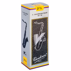 Vandoren SR6225, Roseau limé, Saxophone tenor, 5 pièce(s), Boîte