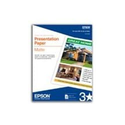 Epson Presentation Paper Matte - 8.5" x 11" - 100 Sheets papier jet d'encre