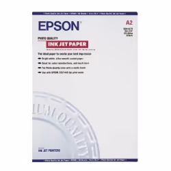 Epson Pap Couché Qual Photo A2 (30f./102g), Mat, 102 g/m², A2, Blanc, 30 feuilles, SureColor SC-T7200D SureColor SC-T7200 Sur ...