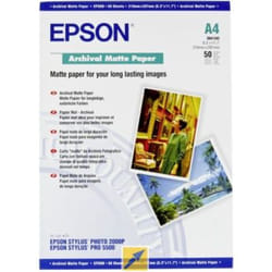 Epson Archival Matte Paper - A4 - 50 Feuilles