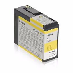 Epson Encre Pigment Jaune SP 3800/3880 (80ml), Encre à pigments, 80 ml, 1 pièce(s)