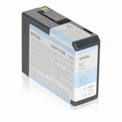 Epson Encre Pigment Cyan Clair SP 3800/3880 (80ml), Encre à pigments, 80 ml, 1 pièce(s)