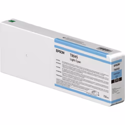 Epson Singlepack Light Cyan T804500 UltraChrome HDX/HD 700ml, Encre à pigments, 700 ml, 1 pièce(s)